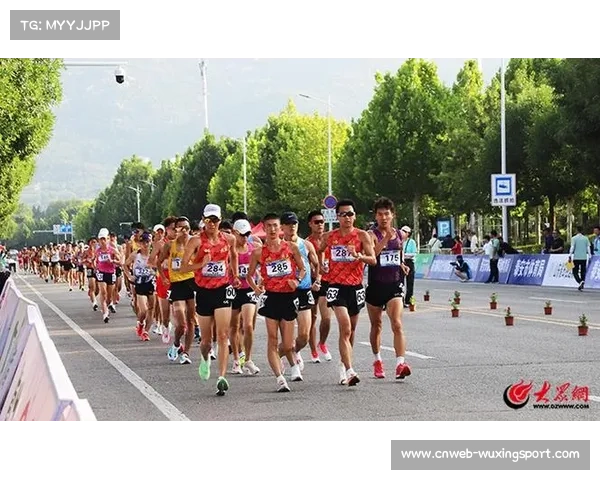 全国竞走锦标赛在山东泰安举行 251名运动员高温下奋力角逐 全国竞走锦标赛在山东泰安举行 251名运动员高温下奋力角逐